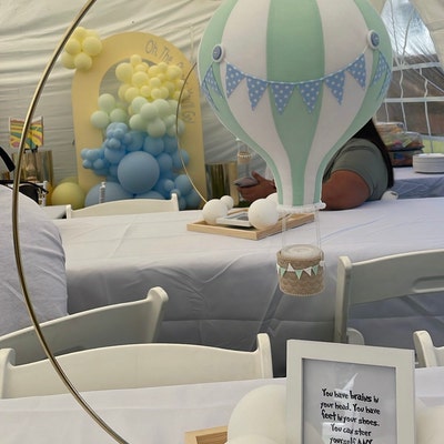 BIG Hot Air Balloon Travel Theme Nursery Decor Hot Air - Etsy