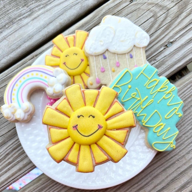Sun Cloud Cookie Cutter – Sweet4ucutters