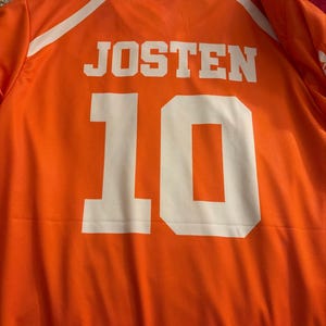 01-10 Palmetto State Foxes Unisex Sports Jersey Orange - Etsy