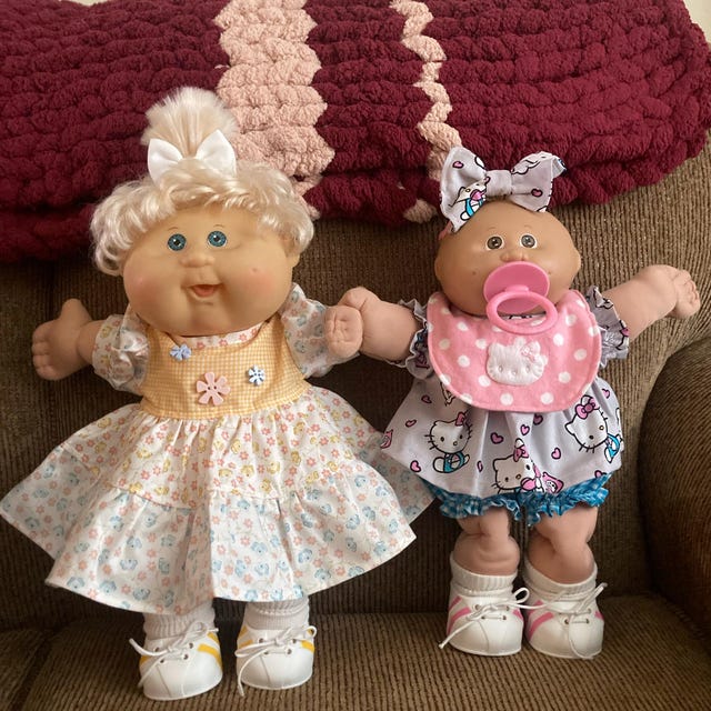 Cabbage Patch Kids CPK Replacement Tennis Shoes for Vintage