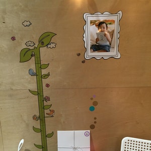 Kids Art Display Frames Photo Frames Wall Stickers Peel - Etsy