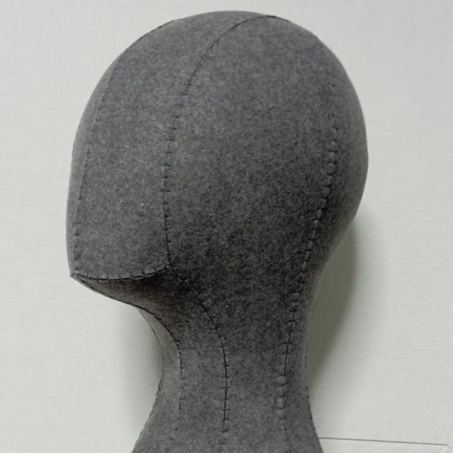 マネキンヘッドの型紙とガイド - A4とUSレターサイズ - 即時デジタル