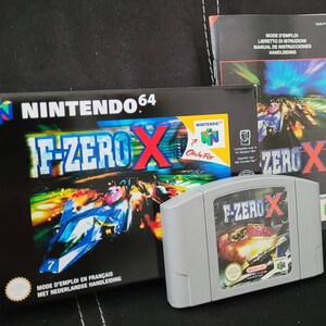 ニンテンドー64 F-ZERO Xボックス - Etsy 日本