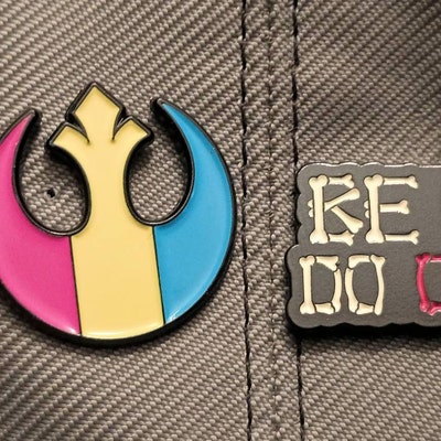 AC/DC Inspired ADHD Enamel Pin - Etsy