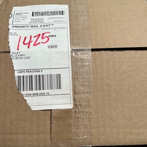 Alley added a photo of their purchase