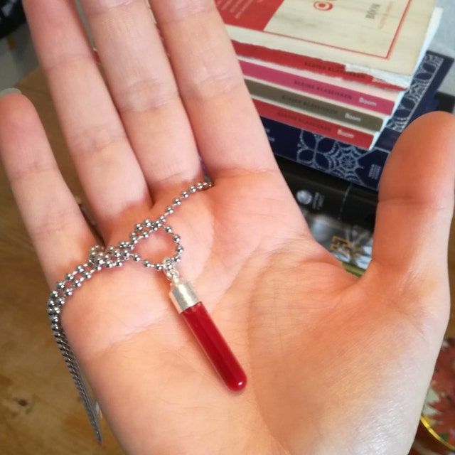 Single Piece Blood Vial Pendant Kit Includes Anticoagulant Etsy