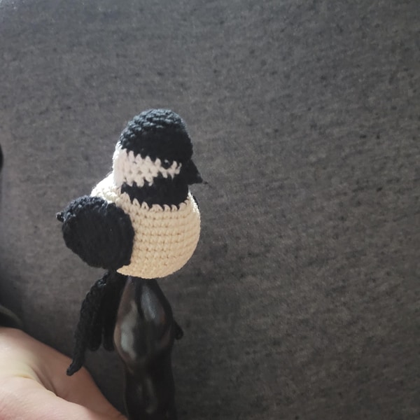 Black Cap Chickadee Crochet Pattern - Etsy