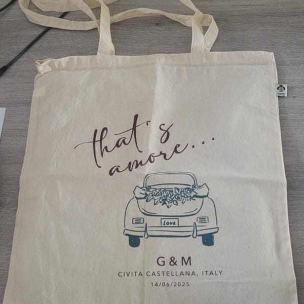 Wedding Pattern Print Leather Tote Bag main image 1