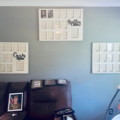 XL 4x6s School Years Photo Picture Frame Wall Art - Etsy