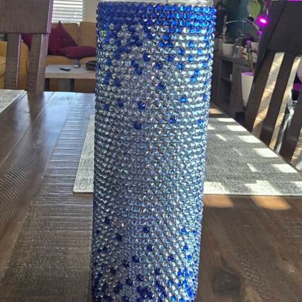 Ombre Sublimation Rhinestone Pattern 20 Oz. Skinny 49 Stones Wide Ss20 ...