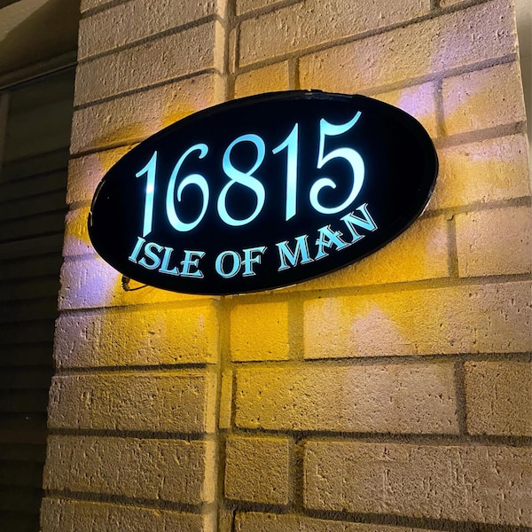 Custom Room Number Plaque, 3D Acrylic Numbers. Best for Office, Hotel ...