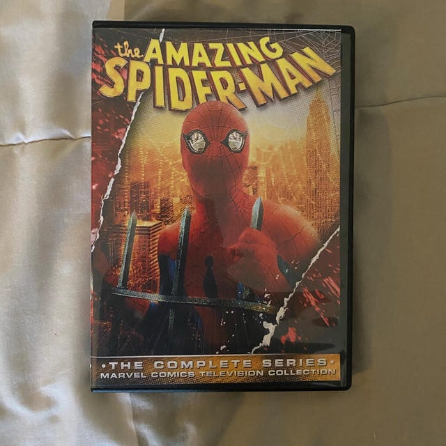 Man　1st LIVE DVD Spider-man 1977 Live Action TV Series 4 DVD Set - Etsy