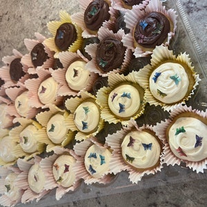 Hard Candy Edible Sugar Shells Very Detailed Cupcake or - Etsy