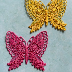 FSL Butterfly. Free Standing Lace. Machine Butterfly Embroidery Designs ...