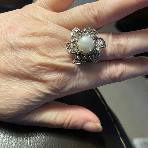 Peireara Just Breathe Rings For Women 925 Sterling Silver-401089