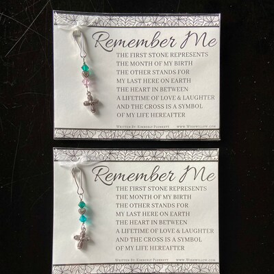 Dimes From Heaven Poem by K. Plunkett Keychain Gift Loss - Etsy