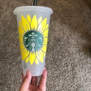Download Sunflower Starbucks Svg Leaf Flower Floral Starbucks Svg ...