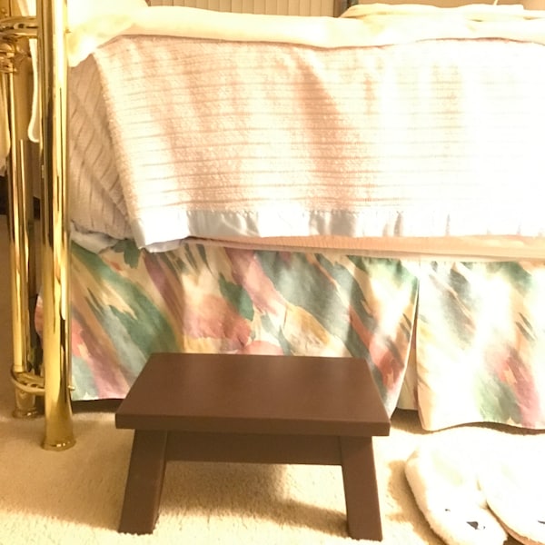 Wood Riser/ Distressed Color's/ Step Stool/ Footstool/ Painted ...