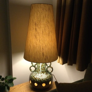 Retro Lampshade Original 70s Wallpaper Geometric Retro - Etsy UK