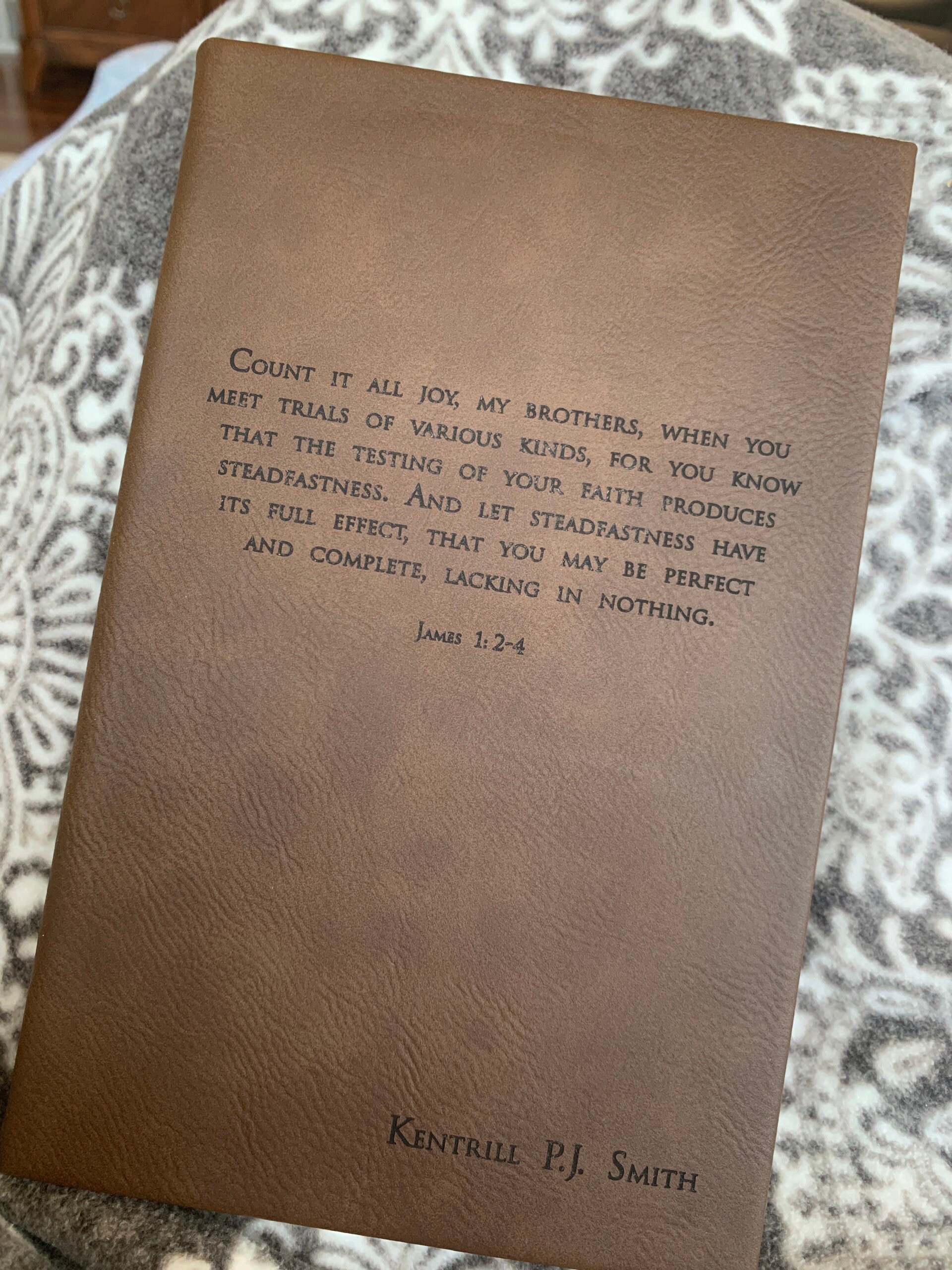 Personalized Prayer Bible Custom Journal