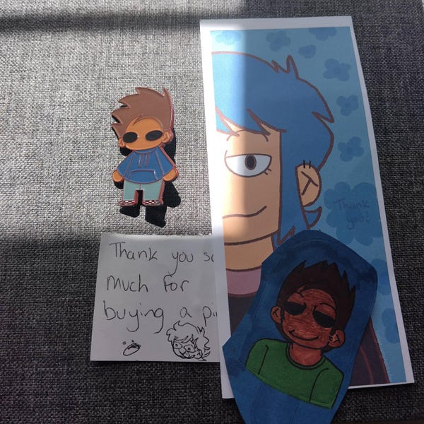 Fanmade Tord and Tom Pins - Etsy