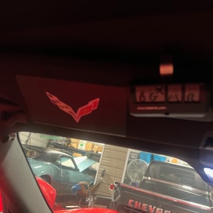 "427 Flags" Chrome Air Cleaner Decal - For Chevy Camaro, Chevelle, Nova, Truck, Caprice