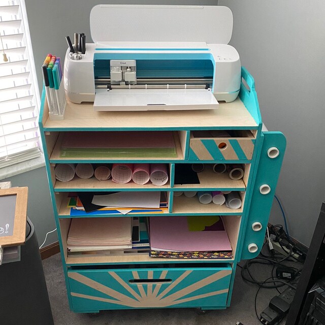 Cricut Storage Cart Plans Digital Download 