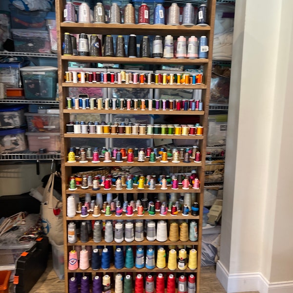 Thread Rack PDF Pattern & Plans to BUILD Your OWN Free Standing -6 Feet ...