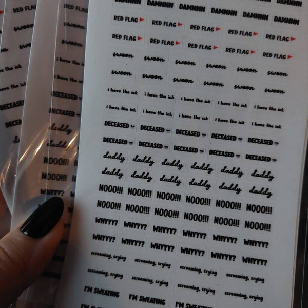 Book Annotation Sticker Sheets | Annotating Books | Annotate | Spicy ...