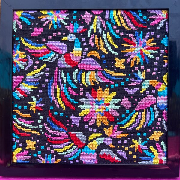 Mexican Cross Stitch Pattern Mexican Patterns Square Cross Stitch