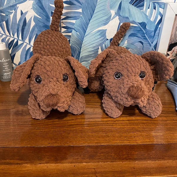 Pitbull Crochet Pattern Amigurumi Etsy