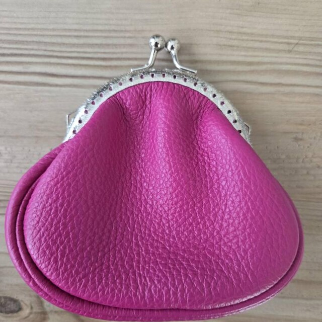 Leather Small Clasp Coin Purse ,leather Coin Purse, Genuine
