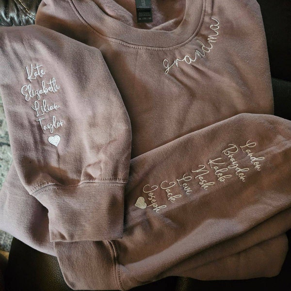 Custom Grandma Sweatshirt main image 1