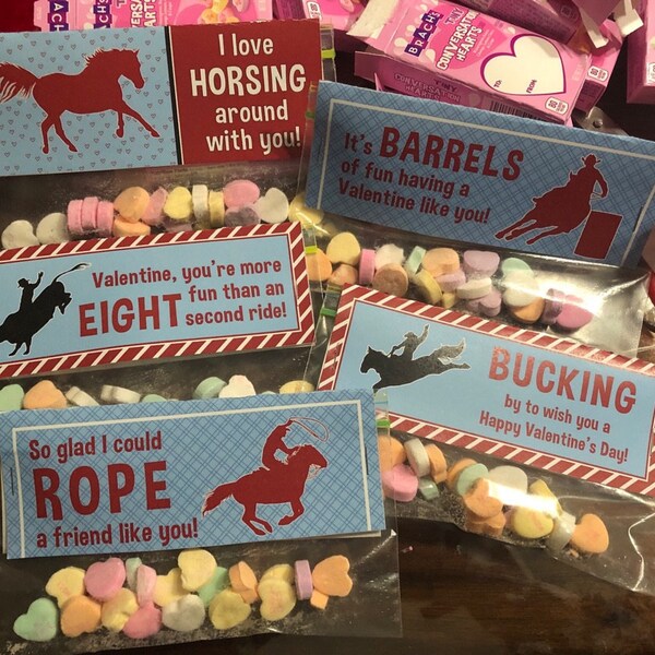 PRINTABLE Cowboy Roper Valentine Card for Kids INSTANT DOWNLOAD ...