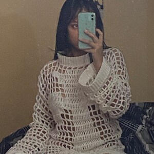 Crochet Pattern for Cross Sweater - Etsy
