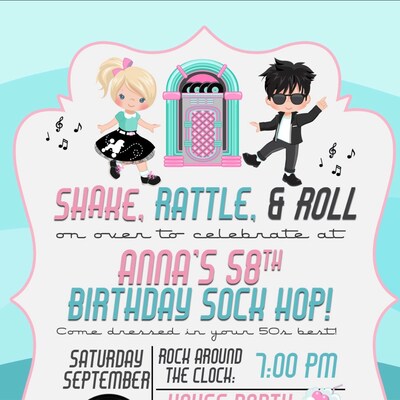 Backstage Pass Lanyard 2 Sides Birthday Invitation - Etsy