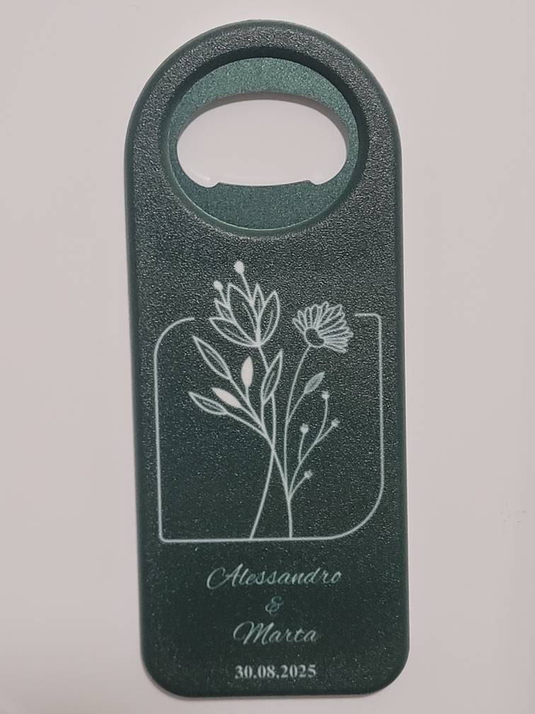 Magnet für Hochzeitsgeschenke, personalisierte Magnete aus Holz, Hochzeitsgeschenke, magnetischer Flaschenöffner, individueller Flaschenöffner, Hochzeitsgeschenk