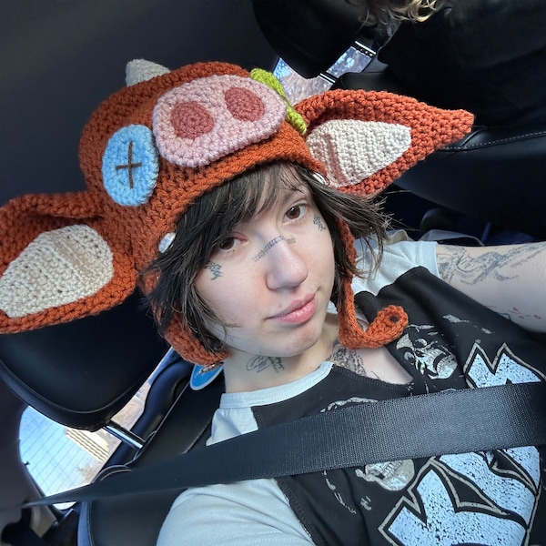 Bokoblin Mask, BOTW, Zelda, Link, Crochet by Allie, Breath of the Wild ...
