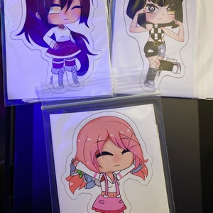 Gacha Girl Gacha Life Art Glitter Sticker -  Portugal