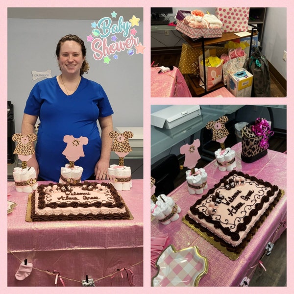 Adorable Baby Shower Mini Diaper Cake Centerpieces Girl or Boy - Etsy