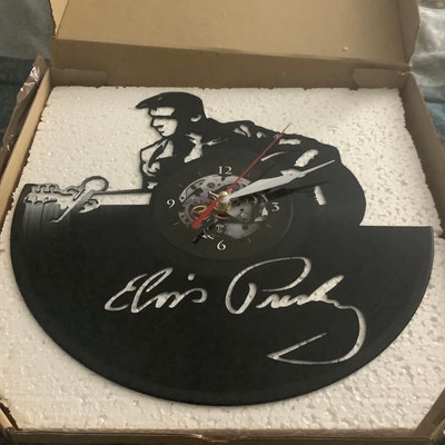 Vinyl Wall Clock ACDC Room Home Decor Unique Design Modern Wall Art ...