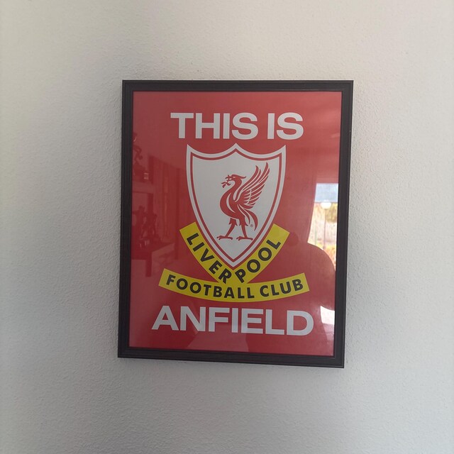 Liverpool FC Print - This is Anfield Poster LFC Football Art