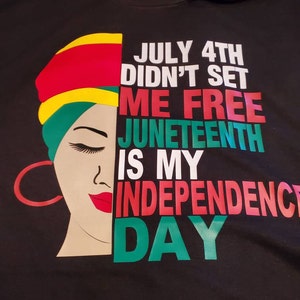 Download July 4th Didn T Set Me Free Juneteenth Svg Dxf Png Jpg Cut Etsy