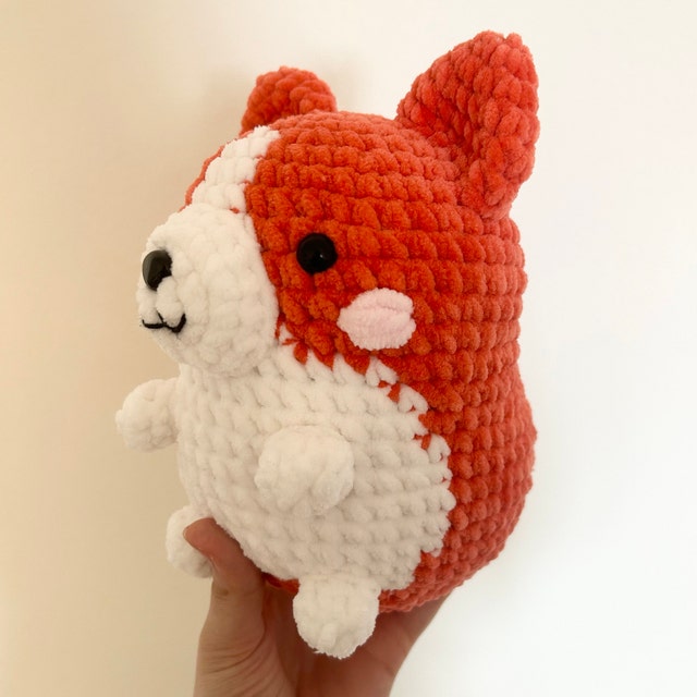 Crochet Pattern Chubby Corgi -  Portugal