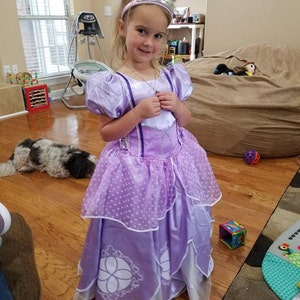 Sofia Dress / Disney Princess Dress Inspired Sofia the First
