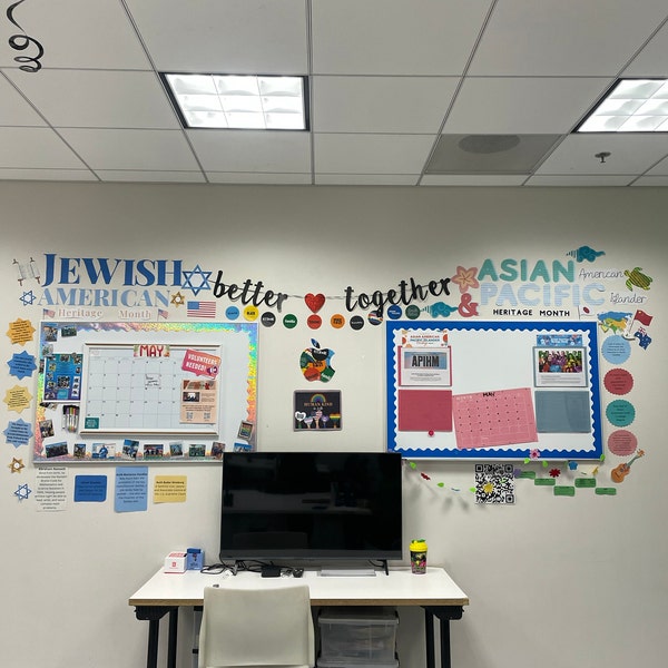 Asian American and Pacific Islander AAPI Heritage Month Bulletin Board ...
