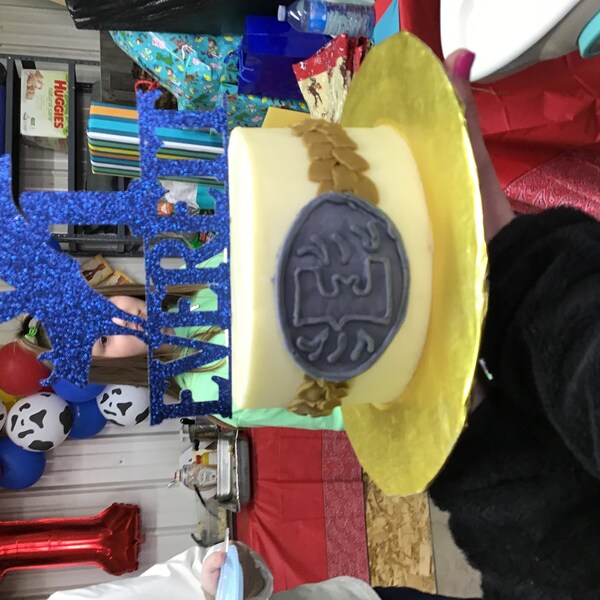 Cowboy Cake Topper | Bull Riding Cake Topper | Cowboy Birthday | Cowboy ...
