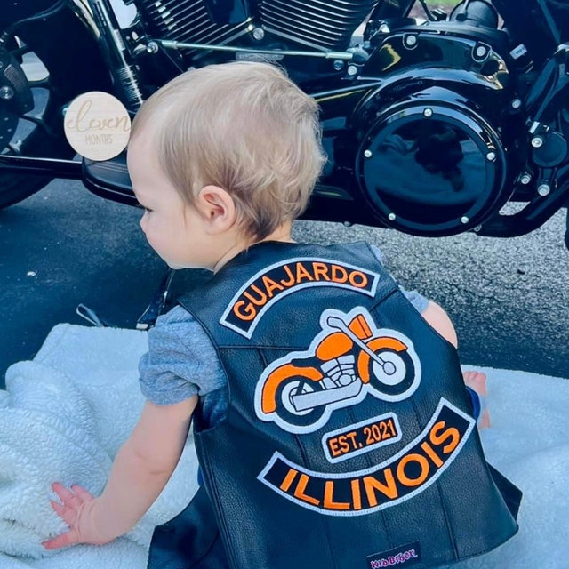 Baby harley shop davidson leather jacket