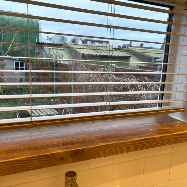 Rustic Window Sills | Reclaimed Wood | Window Ledge Shelf | Farmhouse ...