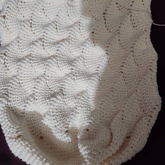 A customer's finished Journey Under the Sea Bag Crochet Pattern + Video
